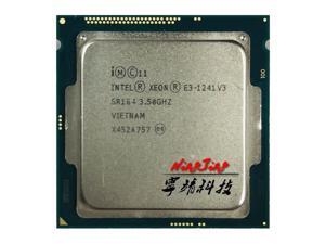 Intel Xeon E3-1245V3 Haswell 3.4GHz 8MB L3 Cache LGA 1150 84W Quad-Core Server Processor 