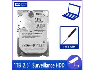 WD10JUCT 1TB 1000G 2.5" surveillance Hard Disk Drive HDD HD Harddisk Notebook Laptop Monitor 16M 5400 RPM 9.5mm FOR DVR NVR CCTV