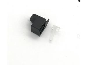 100sets For Nintendo 3DS XL LL Replacement Middle Hinge Part Shell Housing Lock w/ LED Diffuser