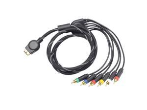Component AV Cable High Resolution HDTV Component RCA Audio Video Cable Compatible with PS3 PS2 Gaming Console Au04 21