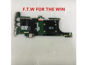 For Lenovo Thinkpad X1 Carbon 5th Gen laptop 01AY072 SR33Z motherboard Mainboard i7-7600U NM-B141 100%WORK