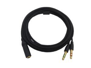 Earphone Cable Headphone Adapter Splitter Headset Microphone for Razer Electra/Kraken PRO 7.1 V2/Hamme