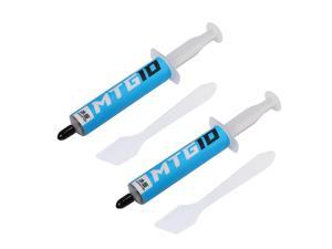 SNOWMAN MTG10 Thermal Grease 14.3W/M-K CPU Thermal Grease for AMD  CPU Laptop Graphics Chip Silicone Thermal Grease(2 Pcs)