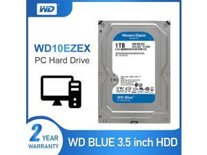 WD Blue 1TB 3.5" Desktop HDD SATA 6 GB/s  Internal hard disk 64M 7200PPM hard drive Desktop hdd for PC WD10EZEX