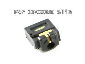 200pcs/lot audio output for xbox one S slim 3.5mm controller earphone socket Headset Connector Port Socket