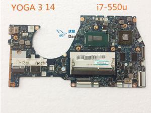 For Lenovo YOGA 3 14 i7-5500U Laptop Motherboard BTUU1 NM-A381 Mainboard 100%tested fully work
