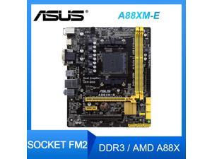 ASUA A88XM-E Socket FM2/FM2+ Motherboard DDR3 RAM 32GB  AMD A88X Motherboard PCI-E 3.0 USB3.0 Micro ATX For A10-6800K CPUS