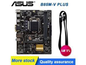 ASUS B85M-V PLUS 1150 Motherboard DDR3 Intel B85 16GB SATA III USB3.0 VGA Micro ATX  For Core i3-4160T intel Xeon E3-1230 V3 CPU