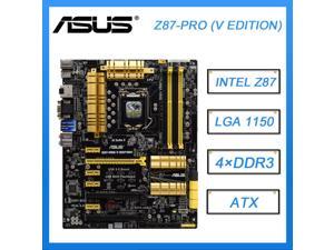 LGA 1150 Motherboard ASUS Z87-PRO (V EDITION) Motherboard LGA1150 DDR3 Intel Z87 PCI-E 3.0 SATA 3 USB3.0 ATX  For Core i3-4160
