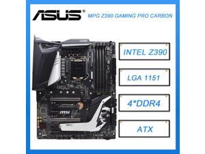MSI MPG Z390 GAMING PRO CARBON LGA1151 Motherboard DDR4 Z390 Motherboard 128GB PCI-E 3.0 M.2 SATA III ATX For Core i7-9700K cpus