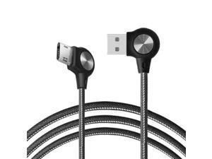 Black/30cm/12 Short 1ft MicroUSB Cable for Samsung Galaxy Tab S2 8.0-inch High Speed Charging.