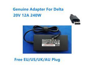 20V 12A 240W Delta ADP240EB D Power Supply AC Adapter For MSI GE76 GE66 Gaming Laptop Charger