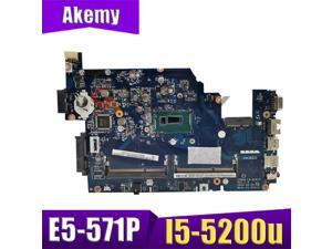 For ACER LA-B161P laptop motherboard For ACER aspire E5-531 E5-571 E5-571P NBML811005 NB. ML811.005 I5-5200u DDR3L Mainboard