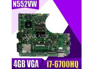 N552VX Motherboard For ASUS N552VW N552VX N552V N552 laptop mainboard I7-6700HQ GTX950M/GTX950M-4GB