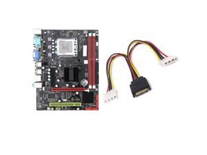 4GB G31 Motherboard LGA775 DDR2 Second Generation Supports Xeon Core CPU with LPT Com Interface+SATA IDE Power Cord