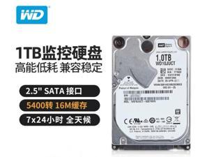 1pcs-   WD10JUCT Western Digital 1TB surveillance grade 2.5-inch 1T notebook mechanical hard drive 9.5mm vertical PMR