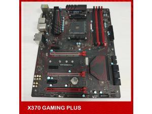 Desktop Motherboard For Msi X370 GAMING PLUS AMD AM4 DDR4 64GB M.2 SATA3 USB2.0/3.0/3.1 ATX Fully Tested