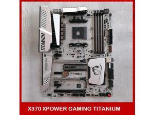 Desktop Motherboard For Msi X370 XPOWER GAMING TITANIUM AMD AM4 DDR4 64GB U.2 M.2*2 SATA3 USB2.0/3.0/3.1 Fully Tested