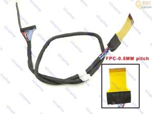 FFC FPC51pin to dupont 2ch 8bit 05mm LVDS cable for Samsung LCD TV screen wire