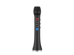 Micrófono de karaoke L-898, 20W, Bluetooth, altavoz portátil, inalámbrico, mini KTV para casa, cantar y reproducir música