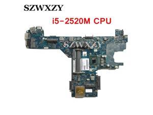 For DELL E6320 Laptop Motherboard CN-01JRD1 01JRD1 1JRD1 PAL70 LA-6611P With SR04A i5-2520M CPU QM67