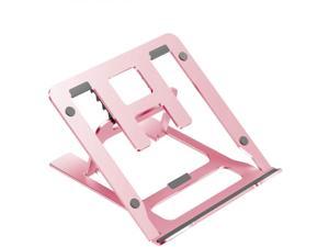 Aluminum Alloy Metal Laptop Stand for Desk,Foldable Portable Small Computer Table Tray Mount,for Office Home School