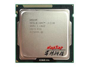 Intel Core i3-2100 i3 2100 3.1 GHz Dual-Core CPU Processor 3M 65W LGA 1155 10pcs/Lot