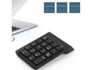 Teclado numérico sem fio 2.4 18-key bluetooth teclado escritório mini teclado adequado para trabalhadores de escritório de negócios