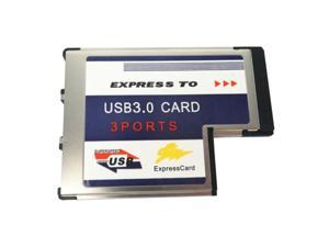 Notebook usb 3.0 adaptador cartão expresso usb3.03 porta adaptador cartão 54mm conversor de adaptador de lógica fresco chipset fl1100