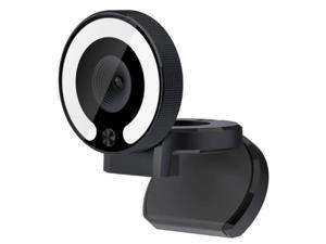 2k ultra hd webcam q18 autofoco usb webcam com microfone e luz anel de 3 cores para computador portátil