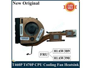 Lsc novo para lenovo thinkpad t460p t470p cpu ventilador de refrigerao do dissipador calor radiador cooler 01aw389 01aw390 100 testado