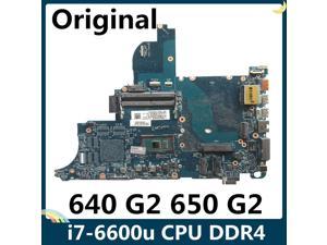 LSC Para HP Probook 640 G2 650 G2 Laptop Motherboard 840718-601 CPU DDR4 i7-6600u CIRCUS-6050A2723701-MB-A02