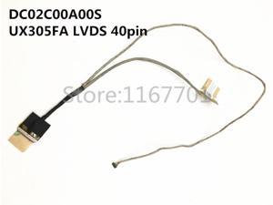 Laptop/Notebook LCD/LED/LVDS Cable for Asus zenbook UX305 UX305F UX305FA DC02C00A00S LVDS 40pin