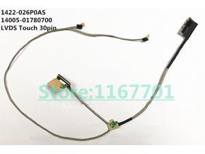 Laptop/Notebook LCD/LED/LVDS Cable for ASUS N552 N552VW N552V N552VM N552VX-2A 1422-026P0AS 14005-01780700 EDP Touch 30PIN