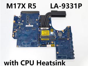 P18E Motherboard For Alienware 17 M17X R5 Laptop Mainboard VAS00 LA9331P CN05RW0M 5RW0M 100TESTED