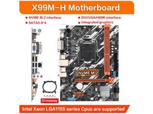 B75-G Motherboard Desktopi3 i5 i7 CPU LGA1155 SupportSSD M.2 NVME WIFI Memory DDR3 Board with Display Input VGA HDMI DVI