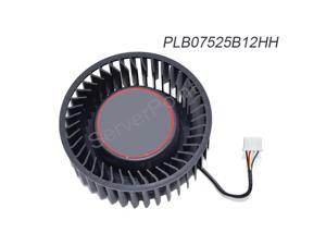 Well Tested Cooler DC12V 1.20A 75mm Four Pins Cooling Fan PLB07525B12HH For MSI RX Vega 56 8GB /RX Vega 64 8GB Video Card Fan