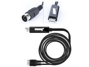 5pin USB to MIDI cable For Roland electronic drum Yamaha electronic piano music editor