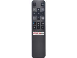 SRC802V Replaced Bluetooth Voice Remote Control Fit for TCL TV 55S430F601 43S430F601 65Q637 55Q637 65Q637