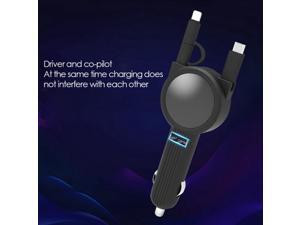 Car Phone Charger for Samsung S10 S9 Plus Car-Charger Micro-USB Type C Cable Fast Quick Charge for Xiaomi Huawei SONY