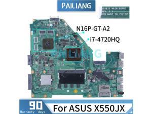 For ASUS X550JX i7-4720HQ Laptop Motherboard N16P-GT-A2 REV.2.1 SR1Q8 DDR3 Notebook Mainboard