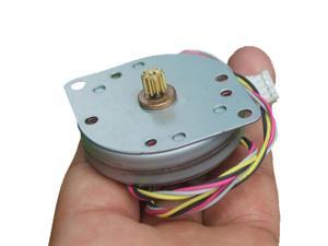 Portescap DC 12V 3.6 Degree 44mm Ultra-thin Round 2-phase 4-wire Stepper Motor 