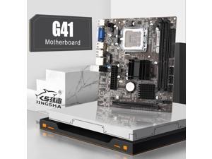 JINGSHA Desktop Motherboard Intel G41 Chipset Socket LGA 775  Mainboard SATA2.0 Port  DDR3 1066/1333MHz Support Xeon LGA 771