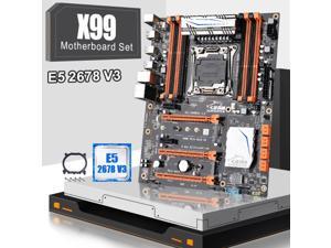 JINGSHA X99 LGA 2011-3 Motherboard with XEON E5 2678V3 Support PCIE 16X DDR3 ECC REG RAM