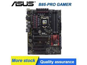 Asus B85-PRO GAMER LGA 1150 Motherboard DDR3 Motherboard 32GB Intel B85 USB3.0 PCI-E 3.0 USB3.0 DVI ATX For Core i3-4130 cpu