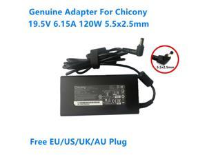 Thin Chicony A17120P1A 120W 195V 615A A120A033P AC Adapter For MSI GE72 GP62 GE60 GE70 Laptop Power Supply Charger