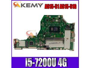 C5V01 LA-E891P for Acer Aspire A515-51 A515-51G Laptop Motherboard CPU:I5-7200U 4G 100% test ok