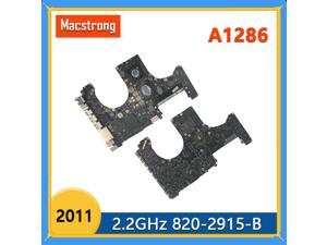 Logic Board A1286 for MacBook Pro A1286 Motherboard 2.2GHz 820-2915-A 820-2915-B 2011 Year