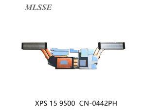 For DELL XPS 15 9500 P5550 P91F Laptop Heatsink 0442PH 442PH Full Tested