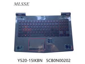 For Lenovo Legion Y520-15IKBN Laptop Backlit Keyboard With Shell C Cover Palmrest Upper Touchpad 5CB0N00202 AP13B000300